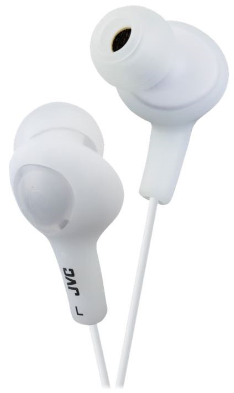 JVC Auricolari in-ear JVC Gumy plus con filo bianco